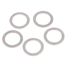 10Pcs Metal Oil Drain Plug Crush Washers Gaskets For Kia Silver