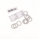 10Pcs Metal Oil Drain Plug Crush Washers Gaskets For Honda Acura Silver