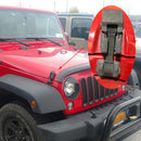 Most Road / Freeways Hood Latch _ Car-Styling Anti-Thief Hood Lock Latches Catch Locking Kit (with hardware ) / 1 Pair for Jeep Wrangler JK 2007-2017