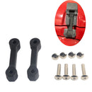 Most Road / Freeways Hood Latch _ Car-Styling Anti-Thief Hood Lock Latches Catch Locking Kit (with hardware ) / 1 Pair for Jeep Wrangler JK 2007-2017