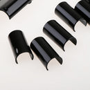 8 PCS / 4 Door ABS Car Door Hinge Cover Trim Black For Jeep Wrangler JL 2018