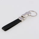 1PC Creative Metal Leather Keyring Car Keychain Key Chain Ring KeyFob Gift