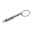 Shock Absorber Car Part Key Ring Keyring Key Buckle Key Fob Black & Silver