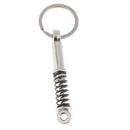 Shock Absorber Car Part Key Ring Keyring Key Buckle Key Fob Black & Silver