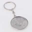Creative Perpetual Calendar Keyring Car Keychain Key Chain Ring KeyFob Gift