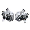 2pcs Front Brake Clamps Left/Right For Honda Sportrax TRX 400EX TRX 300EX