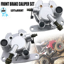 2pcs Front Brake Clamps Left/Right For Honda Sportrax TRX 400EX TRX 300EX