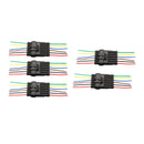 6 Pin Way Car Waterproof Electrical Connector Plug with Wire AWG Marine Pack of 1