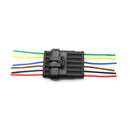 6 Pin Way Car Waterproof Electrical Connector Plug with Wire AWG Marine Pack of 1