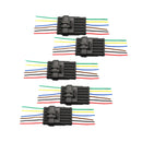 6 Pin Way Car Waterproof Electrical Connector Plug with Wire AWG Marine Pack of 1