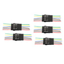 6 Pin Way Car Waterproof Electrical Connector Plug with Wire AWG Marine Pack of 1