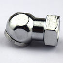 1/4" Car Tyre Inflator Compressor Valve Connector Air Chuck Ball Tire Silver