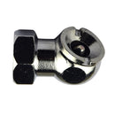 1/4" Car Tyre Inflator Compressor Valve Connector Air Chuck Ball Tire Silver
