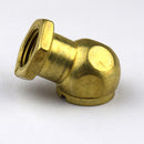 1/4" Car Tyre Inflator Compressor Valve Connector Air Chuck Ball Tire Golden