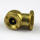 1/4" Car Tyre Inflator Compressor Valve Connector Air Chuck Ball Tire Golden