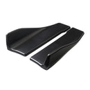 2pcs Universal Rear Bumper Lip Diffuser Splitter Canard Protectors for Cars, Trucks, SUVs
