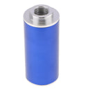 High Flow Racing Inline Oil Fuel Petrol Filter With AN10 AN8 AN6 Fittings Adapter Aluminum