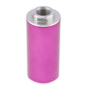 High Flow Racing Inline Oil Fuel Petrol Filter With AN10 AN8 AN6 Fittings Adapter Aluminum