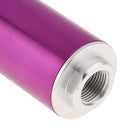 High Flow Racing Inline Oil Fuel Petrol Filter With AN10 AN8 AN6 Fittings Adapter Aluminum
