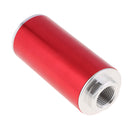 High Flow Racing Inline Oil Fuel Petrol Filter With AN10 AN8 AN6 Fittings Adapter Aluminum