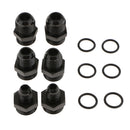 High Flow Racing Inline Oil Fuel Petrol Filter With AN10 AN8 AN6 Fittings Adapter Aluminum