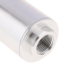 High Flow Racing Inline Oil Fuel Petrol Filter With AN10 AN8 AN6 Fittings Adapter Aluminum