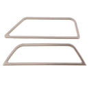 2x Stainless Steel Air Outlet Vent Trim Cover Fit For Toyota Camry Anti-Corrosion