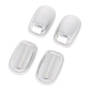 4 Pack Front Windshield Washer Wiper Spray Nozzle Cover Trim for Cruz Peugeot 2008