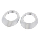 2 pcs Tail Fog Light Front Fog Lamp Cover Trim For Ford Explorer