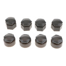 20PCS Gray Wheel Nut Bolt Tire Screw Cover Cap Dust Cover 22mm For Audi Q7