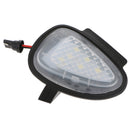 2 Pieces White Towing Mirrors LED Side Mirror Puddle Light Lamp for VW GTi Golf MK6 6 MKVI