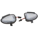 2 Pieces White Towing Mirrors LED Side Mirror Puddle Light Lamp for VW GTi Golf MK6 6 MKVI