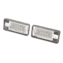 1 Set (2pcs) 6500K White Car License Plate Lights LED Lamp for Audi A3 A4 B6 B7 A6 A8 Q7 A5