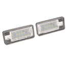 1 Set (2pcs) 6500K White Car License Plate Lights LED Lamp for Audi A3 A4 B6 B7 A6 A8 Q7 A5