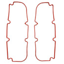 2Pcs 3.8L Rubber Car Engine Gasket Set, Rocker Valve Cover Suit For Holden