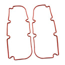 2Pcs 3.8L Rubber Car Engine Gasket Set, Rocker Valve Cover Suit For Holden