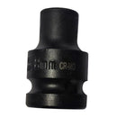 Square 1/2inch Drive 8mm 6 Point Hex Ratchet Socket Adapter Impact Tool 38mm