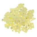 50Pcs Bumper Hood Fender Splash Guard Retainer Clips Fasteners