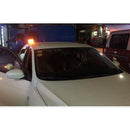 LED Strobe Emergency Flashing Warning Grill Light Security Alarming Caution Lights 12V Universal FIT FOR Vehicle, Yellow