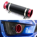 3inch Global Flexible Cold Air Intake Pipe Inlet Hose Tube Duct Inlet Red