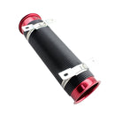 3inch Global Flexible Cold Air Intake Pipe Inlet Hose Tube Duct Inlet Red