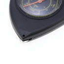 Multifunction 2-in-1 Portable Mini Map Distance Measuring Measurer + Compass with Key Chain for Outdoor Camping Hiking Creative