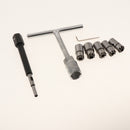 7pcs Diesel Injector Seat Cutter Set with Flat Reamer Cleaner Carbon Remover Universal Car Garage Tool Kit
