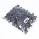 100pcs Auto TR413 Rubber Snap-in Tire Valve Stem for ATV, Lawn Mower