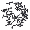 100pcs Auto TR413 Rubber Snap-in Tire Valve Stem for ATV, Lawn Mower