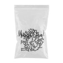 100pcs Auto TR414 Rubber Snap-in Tire Valve Stem for ATV, Lawn Mower