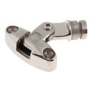 Marine Boat Sun Shade Awning Hand Rail Fitting, 316 Stainless Steel Hardware 25mm Dome Solid Core Slide Cap