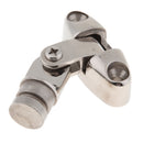 Marine Boat Sun Shade Awning Hand Rail Fitting, 316 Stainless Steel Hardware 25mm Dome Solid Core Slide Cap