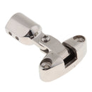Marine Boat Sun Shade Awning Hand Rail Fitting, 316 Stainless Steel Hardware 25mm Bend Slide Cap