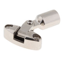 Marine Boat Sun Shade Awning Hand Rail Fitting, 316 Stainless Steel Hardware 25mm Bend Slide Cap